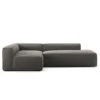 Grand Lounge Sofa 3-Seater Open End Right, Hunter Brown