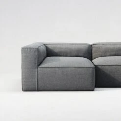 Grand Loungesofa 2-Sitzer Links Im Freien Nutzbar, Charcoal Chiné -Gubi || Hay || &Tradition Verkäufe decotique grand loungesofa 2 sitzer links im freien nutzbar 13