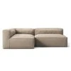 Grand Loungesofa 2-Sitzer Links Im Freien Nutzbar, Heather Grey