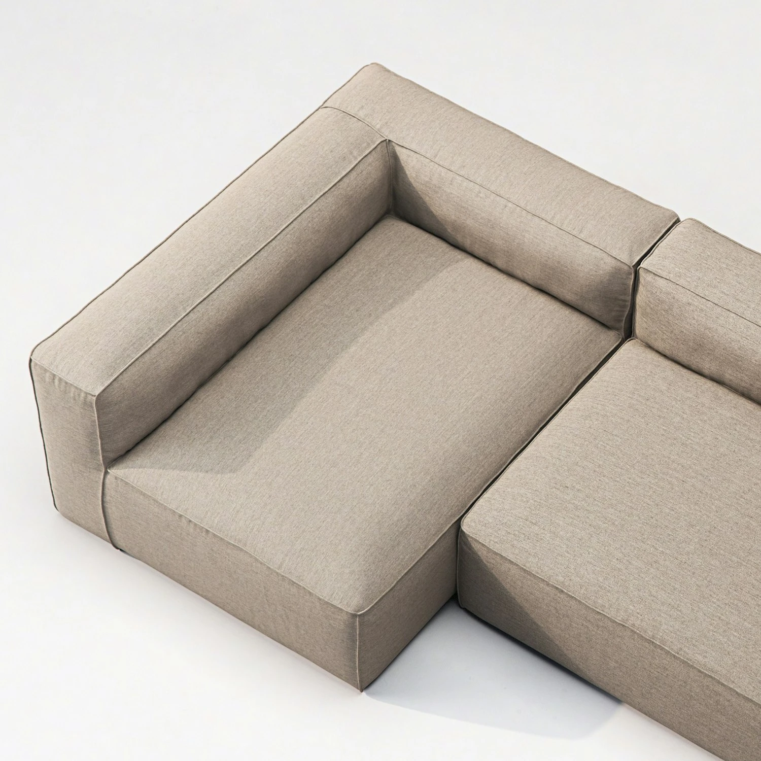 Grand Loungesofa 2-Sitzer Links Im Freien Nutzbar, Heather Grey 5 Grand Loungesofa 2-Sitzer Links Im Freien Nutzbar, Heather Grey – Bild 5