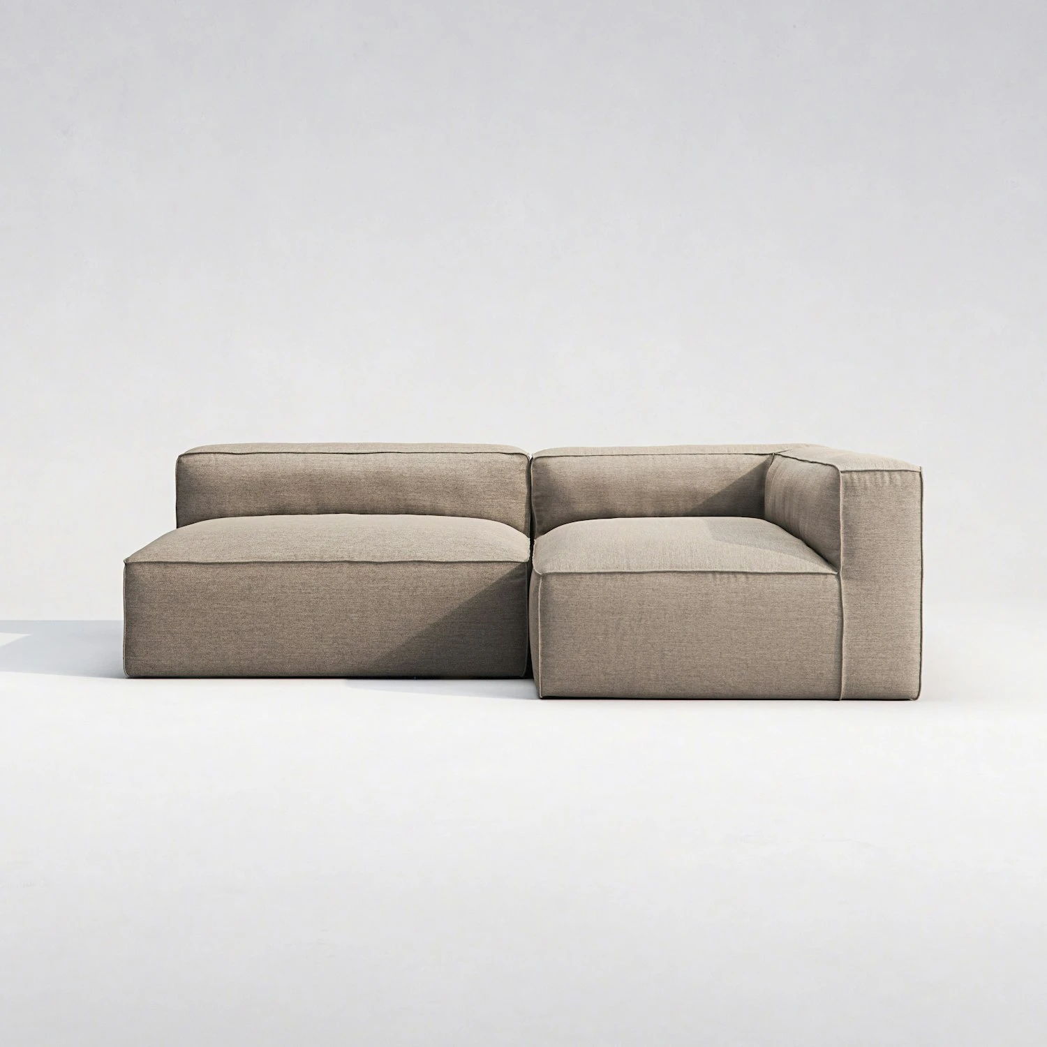 Grand Loungesofa 2-Sitzer Rechts Im Freien Nutzbar, Heather Grey 2 Grand Loungesofa 2-Sitzer Rechts Im Freien Nutzbar, Heather Grey – Bild 2