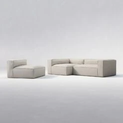 Grand Modulsofa Im Freien Nutzbar, Linen Chalk -Gubi || Hay || &Tradition Verkäufe decotique grand modular sofa outdoor 5