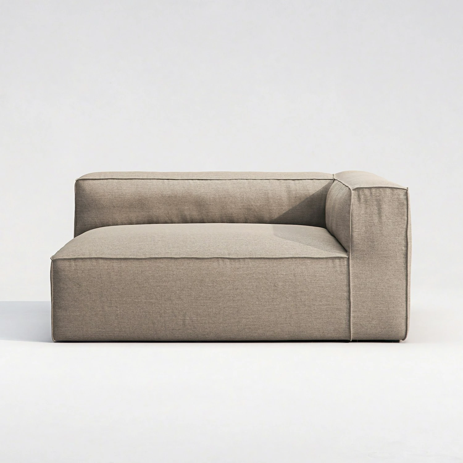 Grand Modulsofa Im Freien Nutzbar Rechts, Heather Grey 2 Grand Modulsofa Im Freien Nutzbar Rechts, Heather Grey – Bild 2