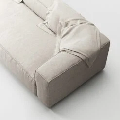 Grand Sofa 3-Sitzer, Sandshell Beige -Gubi || Hay || &Tradition Verkäufe decotique grand sofa 3 seater 4