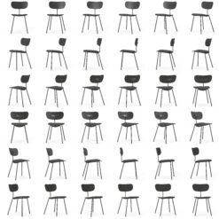 Habit Stuhl, Schwarz / Schwarz -Gubi || Hay || &Tradition Verkäufe decotique habit stuhl 40