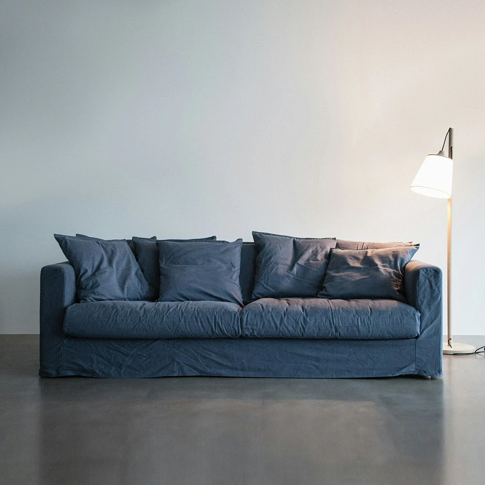 Le Grand Air Sofa 3-Sitzer Baumwolle, Beige 6 Le Grand Air Sofa 3-Sitzer Baumwolle, Beige – Bild 6