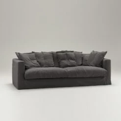 Le Grand Air Sofa 3-Sitzer Baumwolle, Limited Dunkelgrau 9 Le Grand Air Sofa 3-Sitzer Baumwolle, Limited Dunkelgrau -Gubi || Hay || &Tradition Verkäufe decotique le grand air 3 sitz sofa baumwolle 28