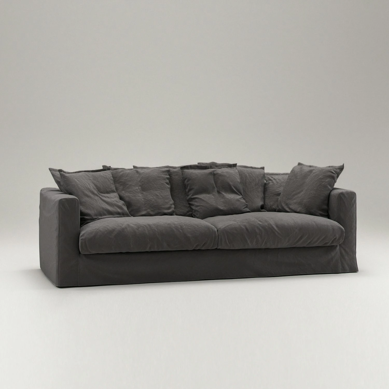 Le Grand Air Sofa 3-Sitzer Baumwolle, Limited Dunkelgrau 4 Le Grand Air Sofa 3-Sitzer Baumwolle, Limited Dunkelgrau – Bild 4