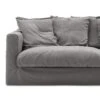 Le Grand Air Bezug 3-Sitz-Sofa, Baumwolle/ Grau