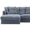 Le Grand Air Polsterung 3-Sitzer Divan Links, Blau