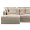 Le Grand Air Bezug 3-Sitzer Divan Links Leinen, Savage Linen