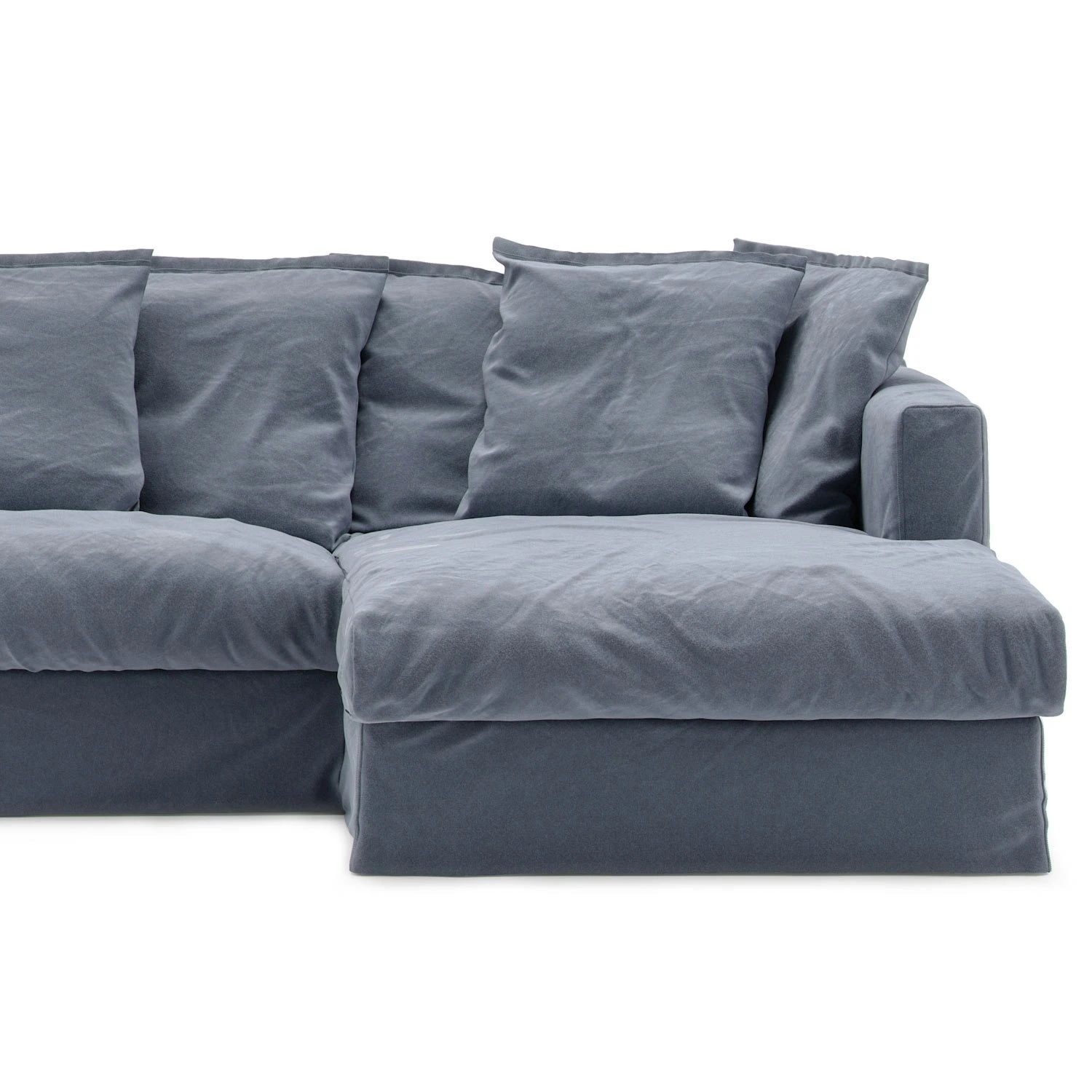 Le Grand Air Bezug 3-Sitzer Divan Rechts, Blau 1 Le Grand Air Bezug 3-Sitzer Divan Rechts, Blau