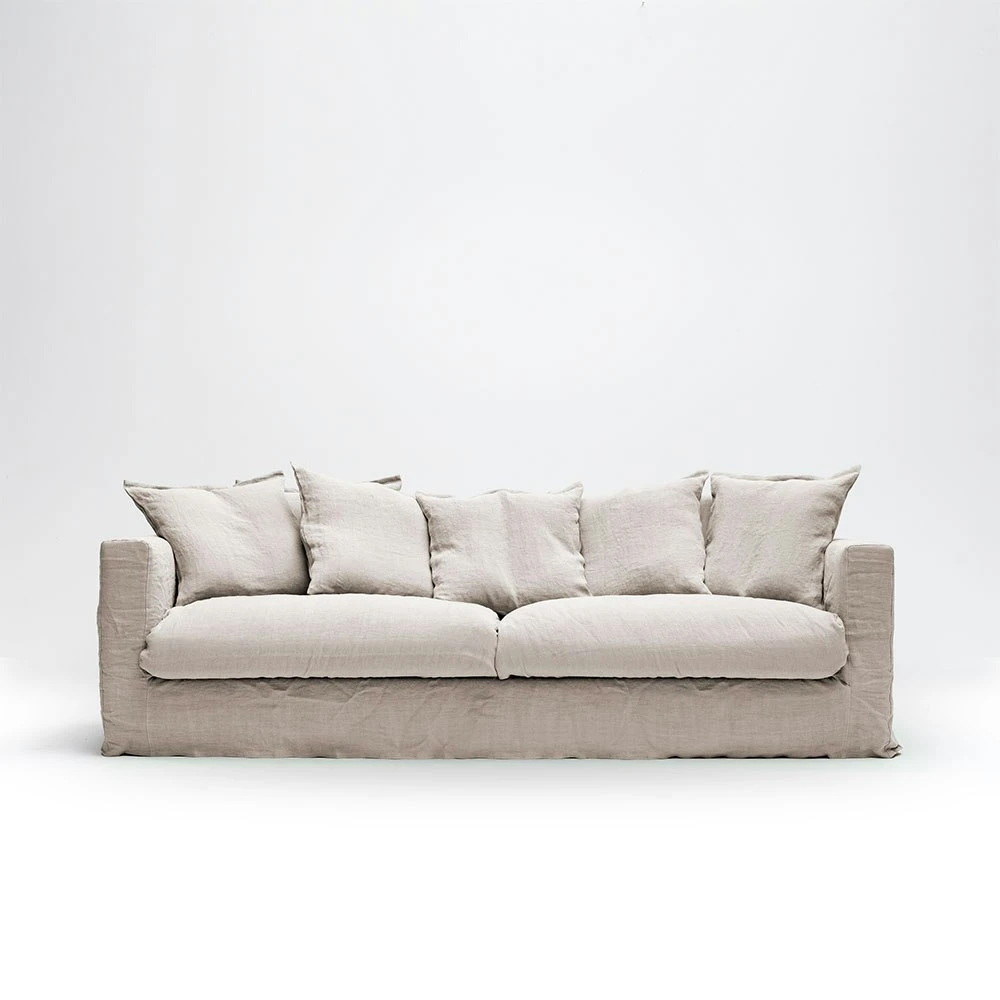 Le Grand Air Bezug 3-Sitzer Leinen, Nordic Sky 5 Le Grand Air Bezug 3-Sitzer Leinen, Nordic Sky – Bild 5