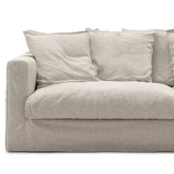 Le Grand Air Bezug 2-Sitzer Leinen, Natural Blonde