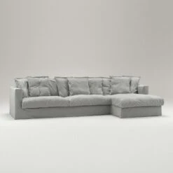 Le Grand Air Divan Right Linen, Foggy Morning 7 Le Grand Air Divan Right Linen, Foggy Morning -Gubi || Hay || &Tradition Verkäufe decotique le grand air divan rechts leinen 10