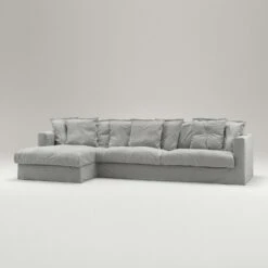 Le Grand Air Divan Left Linen, Foggy Morning 7 Le Grand Air Divan Left Linen, Foggy Morning -Gubi || Hay || &Tradition Verkäufe decotique le grand air divan sofa links leinen 10