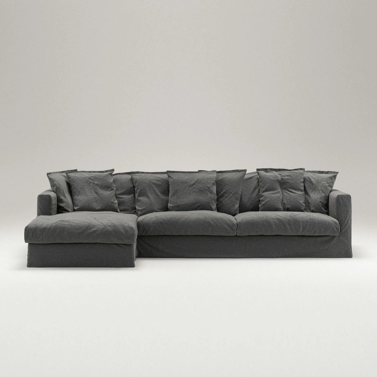Le Grand Air Divan Left Linen, Carbon Dust 2 Le Grand Air Divan Left Linen, Carbon Dust – Bild 2