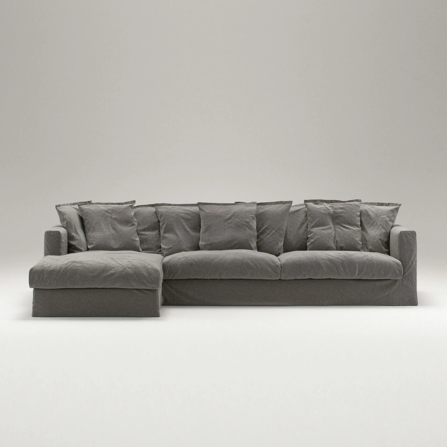 Le Grand Air Divan Left Linen, Smokey Granite 2 Le Grand Air Divan Left Linen, Smokey Granite – Bild 2