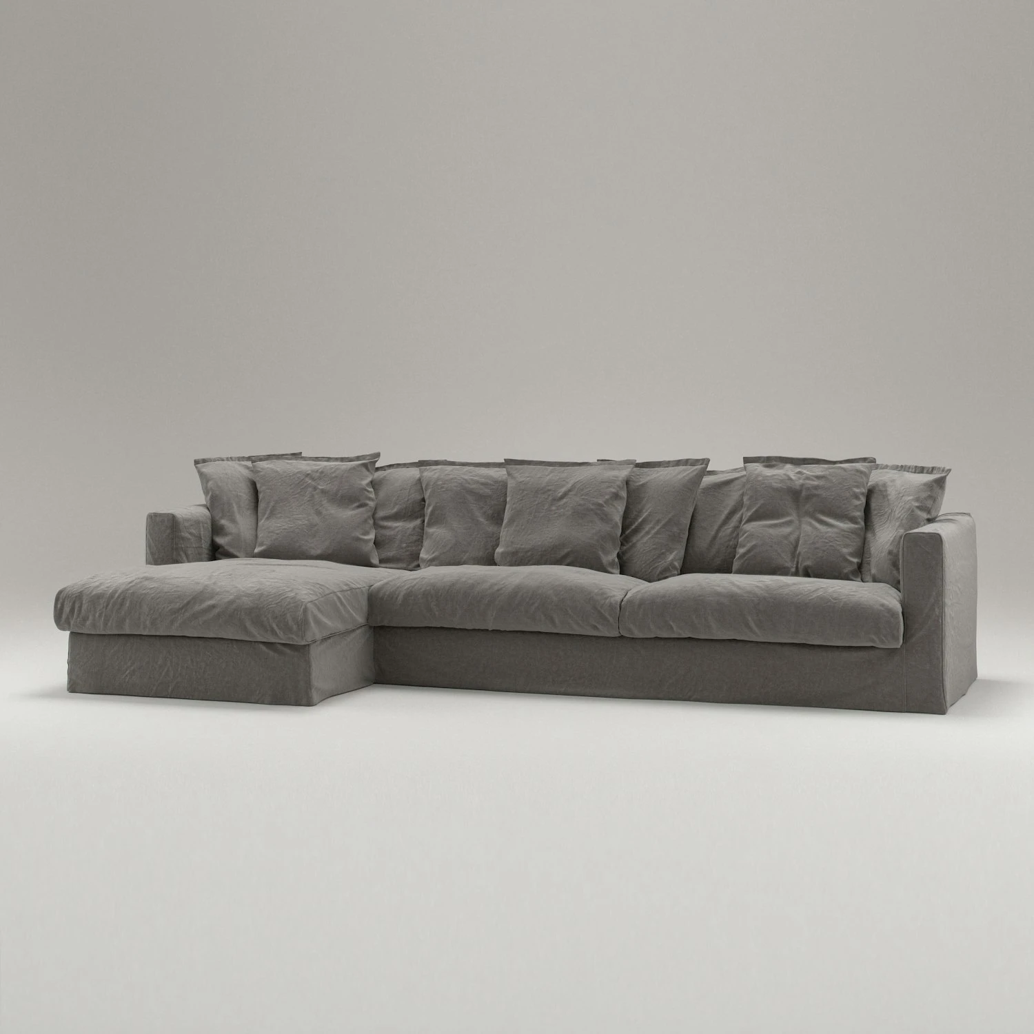 Le Grand Air Divan Left Linen, Smokey Granite 3 Le Grand Air Divan Left Linen, Smokey Granite – Bild 3