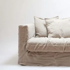 Le Grand Air Loveseat Überzug, Leinen/ Future Grey -Gubi || Hay || &Tradition Verkäufe decotique le grand air loveseat uberzug leinen 16 1