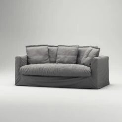Le Grand Air Sofa 2-Sitzer, Grau -Gubi || Hay || &Tradition Verkäufe decotique le grand air sofa 2 sitzer baumwolle 3