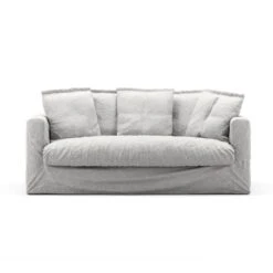 Le Grand Air Sofa 2-Sitzer Leinen, Misty Grey