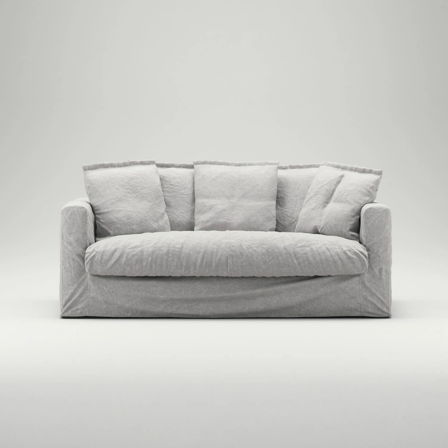 Le Grand Air Sofa 2-Sitzer Leinen, Misty Grey 4 Le Grand Air Sofa 2-Sitzer Leinen, Misty Grey – Bild 4