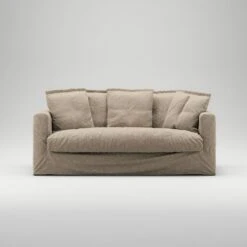 Le Grand Air Sofa 2-Sitzer Leinen, Savage Linen 7 Le Grand Air Sofa 2-Sitzer Leinen, Savage Linen -Gubi || Hay || &Tradition Verkäufe decotique le grand air sofa 2 sitzer leinen 23