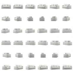 Le Grand Air Sofa 2-Sitzer Leinen, Misty Grey 9 Le Grand Air Sofa 2-Sitzer Leinen, Misty Grey -Gubi || Hay || &Tradition Verkäufe decotique le grand air sofa 2 sitzer leinen 3