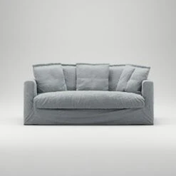 Le Grand Air Sofa 2-Sitzer Leinen, Nordic Sky -Gubi || Hay || &Tradition Verkäufe decotique le grand air sofa 2 sitzer leinen 35
