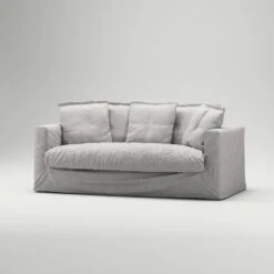 Le Grand Air Sofa 2-Sitzer Leinen, Misty Grey 7 Le Grand Air Sofa 2-Sitzer Leinen, Misty Grey -Gubi || Hay || &Tradition Verkäufe decotique le grand air sofa 2 sitzer leinen 4