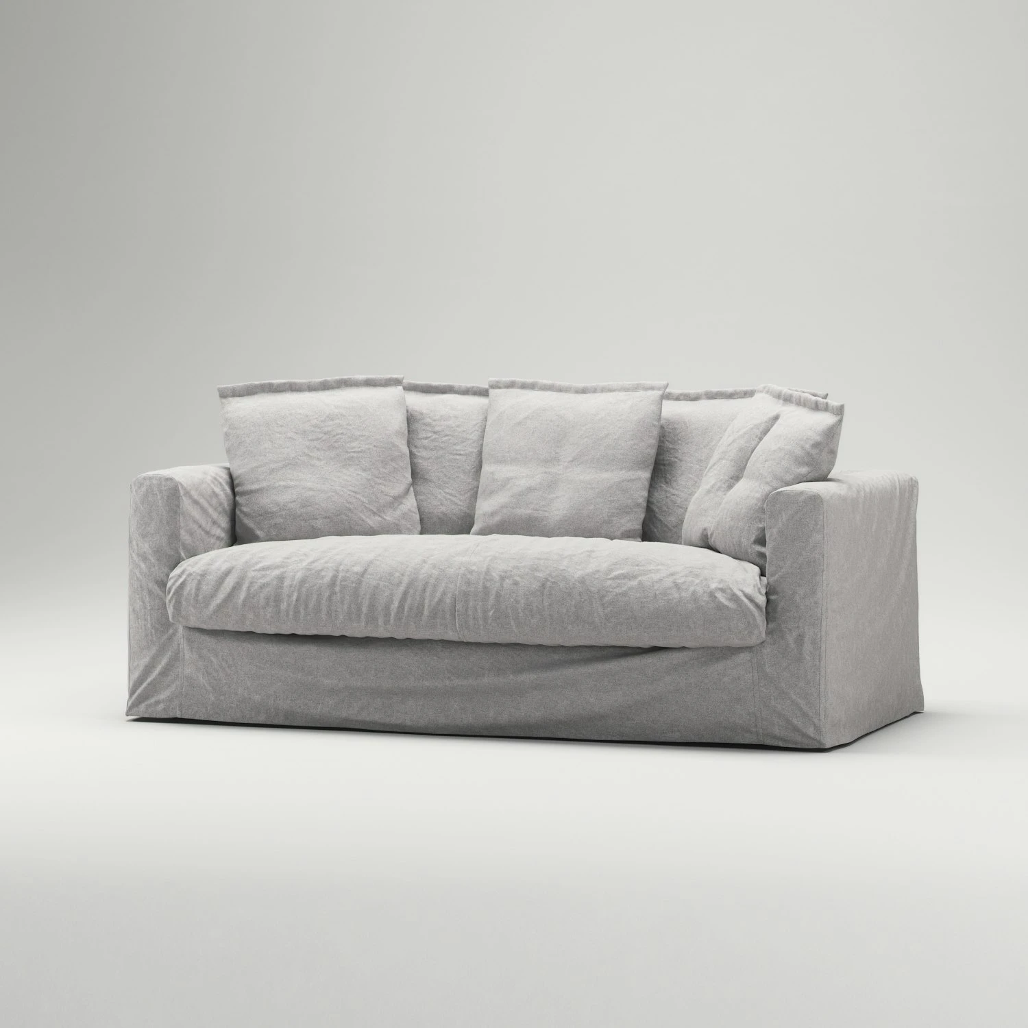 Le Grand Air Sofa 2-Sitzer Leinen, Misty Grey 3 Le Grand Air Sofa 2-Sitzer Leinen, Misty Grey – Bild 3
