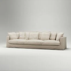 Le Grand Air Sofa 5-Sitzer Baumwolle, Beige -Gubi || Hay || &Tradition Verkäufe decotique le grand air sofa 5 sitzer baumwolle 11