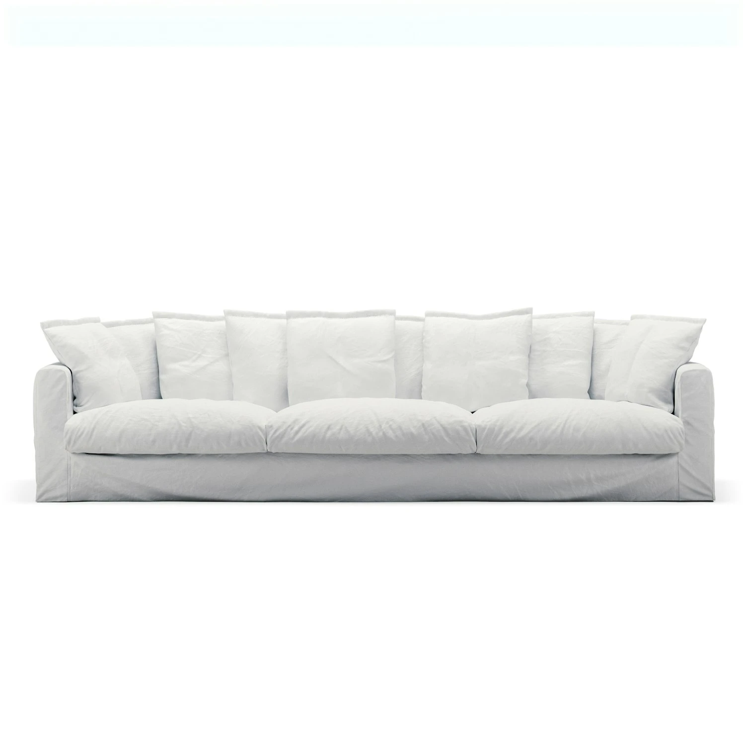 Le Grand Air Sofa 5-Sitzer Baumwolle, Weiß 1 Le Grand Air Sofa 5-Sitzer Baumwolle, Weiß