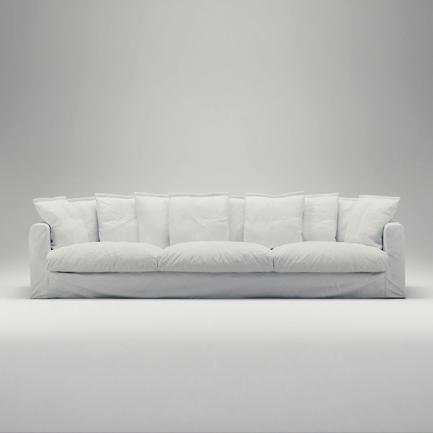 Le Grand Air Sofa 5-Sitzer Baumwolle, Weiß 3 Le Grand Air Sofa 5-Sitzer Baumwolle, Weiß – Bild 3