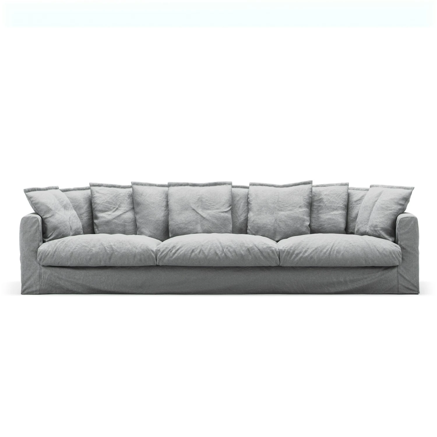 Le Grand Air Sofa 5-Sitzer Baumwolle, Hellgrau 1 Le Grand Air Sofa 5-Sitzer Baumwolle, Hellgrau