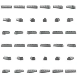 Le Grand Air Sofa 5-Sitzer Baumwolle, Hellgrau 9 Le Grand Air Sofa 5-Sitzer Baumwolle, Hellgrau -Gubi || Hay || &Tradition Verkäufe decotique le grand air sofa 5 sitzer baumwolle 19