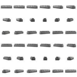 Le Grand Air Sofa 5-Sitzer Baumwolle, Grau -Gubi || Hay || &Tradition Verkäufe decotique le grand air sofa 5 sitzer baumwolle 2