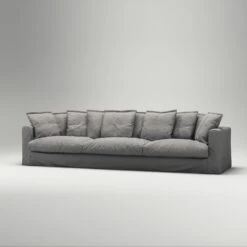 Le Grand Air Sofa 5-Sitzer Baumwolle, Grau -Gubi || Hay || &Tradition Verkäufe decotique le grand air sofa 5 sitzer baumwolle 4