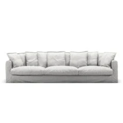 Le Grand Air Sofa 5-Sitzer Leinen, Misty Grey
