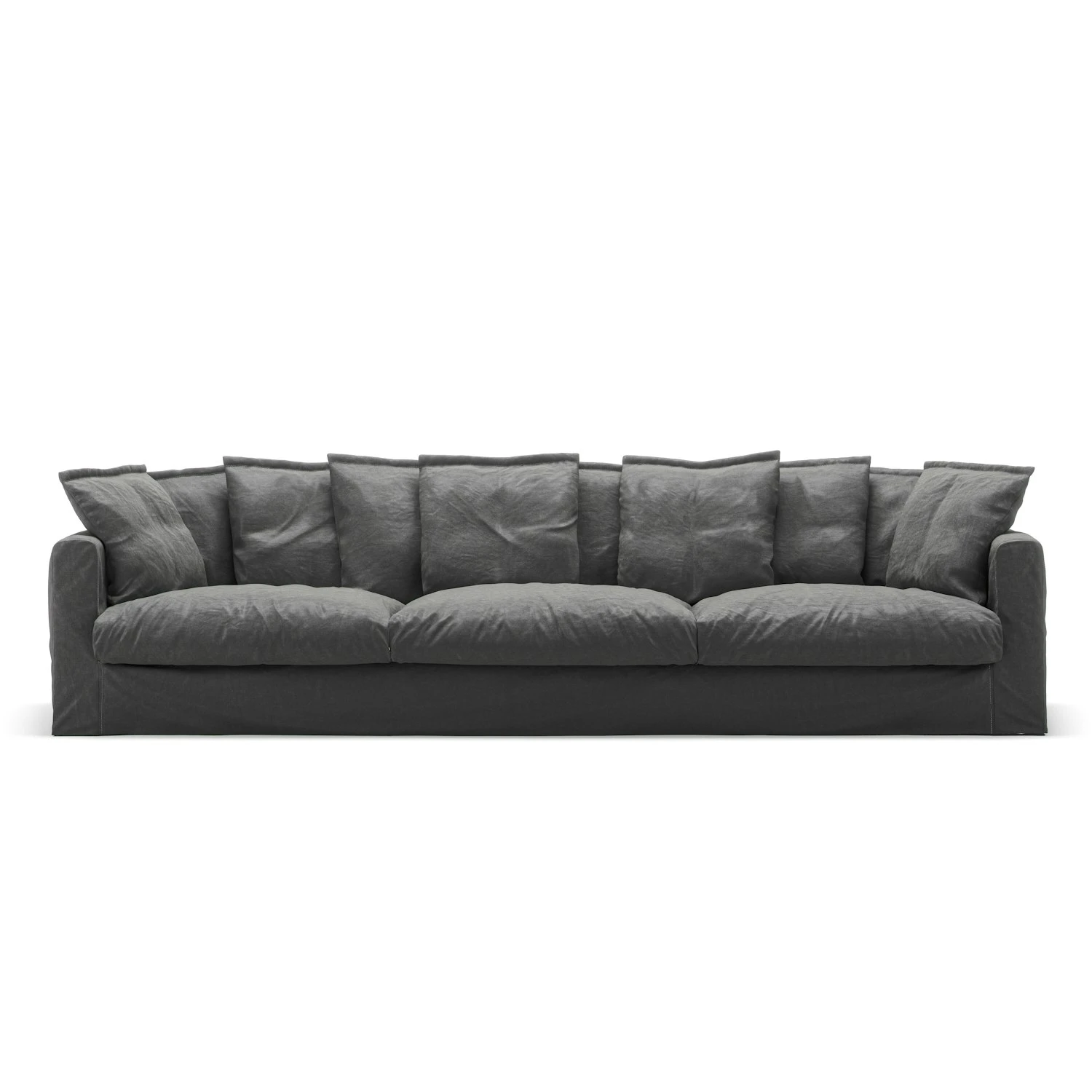 Le Grand Air Sofa 5-Sitzer Leinen, Carbon Dust 1 Le Grand Air Sofa 5-Sitzer Leinen, Carbon Dust
