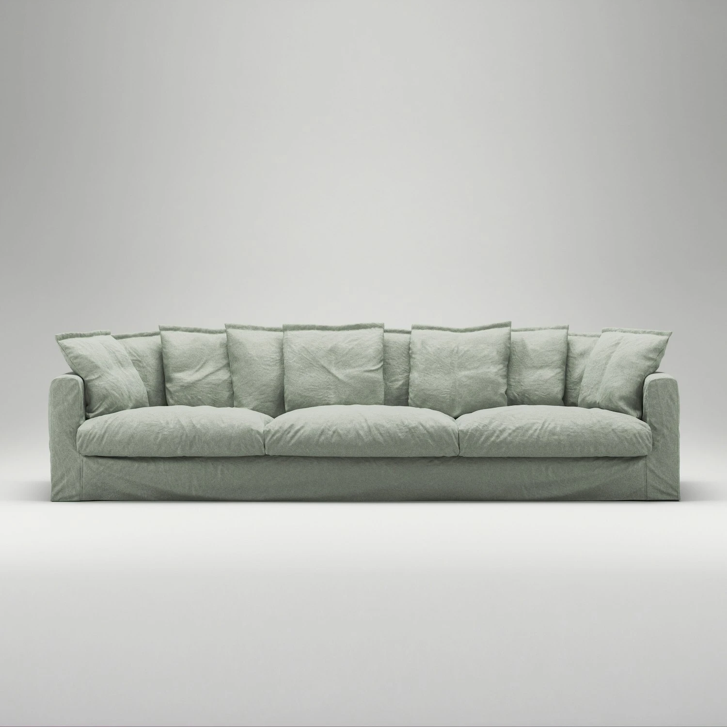 Le Grand Air Sofa 5-Sitzer Leinen, Green Pear 2 Le Grand Air Sofa 5-Sitzer Leinen, Green Pear – Bild 2