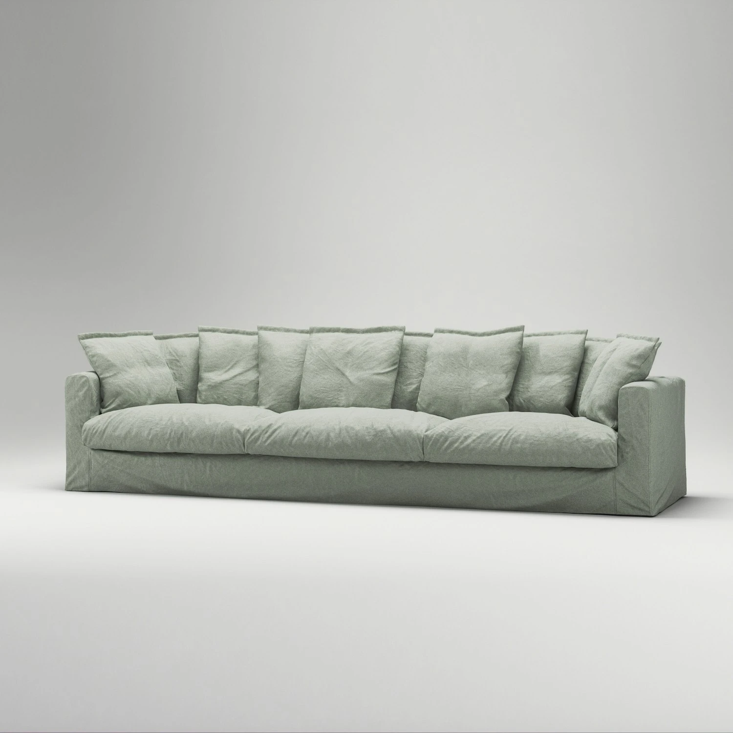 Le Grand Air Sofa 5-Sitzer Leinen, Green Pear 3 Le Grand Air Sofa 5-Sitzer Leinen, Green Pear – Bild 3