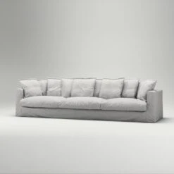 Le Grand Air Sofa 5-Sitzer Leinen, Misty Grey -Gubi || Hay || &Tradition Verkäufe decotique le grand air sofa 5 sitzer leinen 3