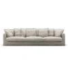 Le Grand Air Sofa 5-Sitzer Leinen, Future Grey