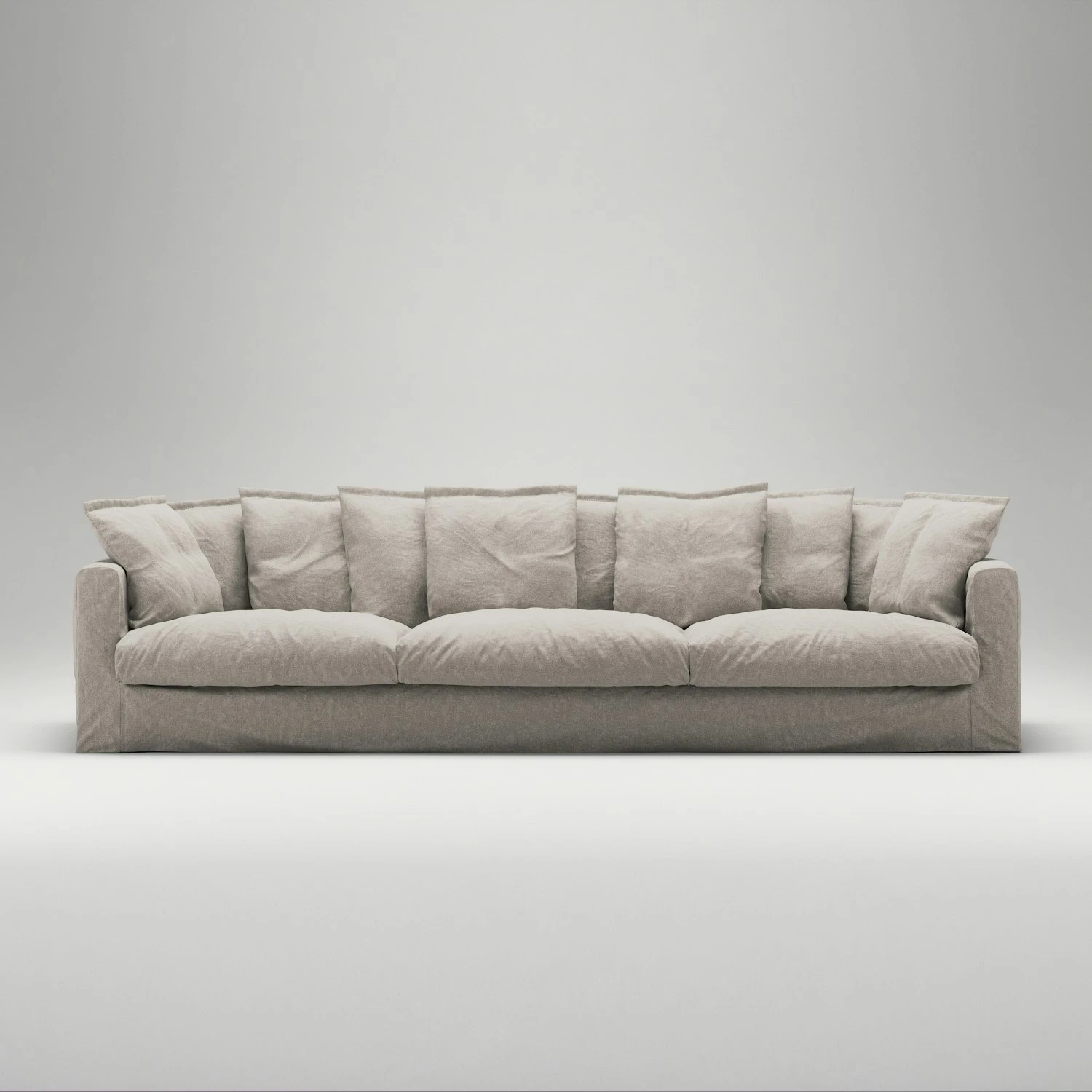 Le Grand Air Sofa 5-Sitzer Leinen, Future Grey 2 Le Grand Air Sofa 5-Sitzer Leinen, Future Grey – Bild 2