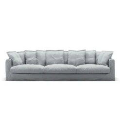 Le Grand Air Sofa 5-Sitzer Leinen, Nordic Sky