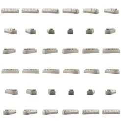 Le Grand Air Sofa 5-Sitzer Leinen, Natural Blonde -Gubi || Hay || &Tradition Verkäufe decotique le grand air sofa 5 sitzer leinen 7