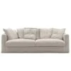 Le Grand Air Sofa 3-Sitzer Leinen, Natural Blonde