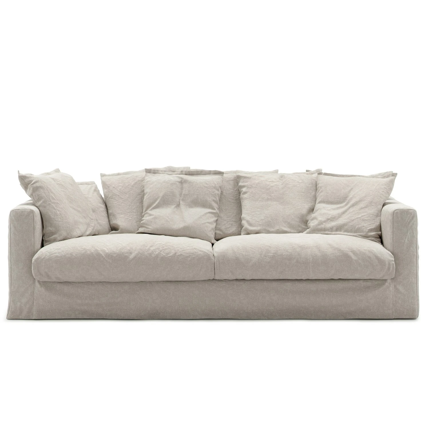 Le Grand Air Sofa 3-Sitzer Leinen, Natural Blonde 1 Le Grand Air Sofa 3-Sitzer Leinen, Natural Blonde